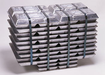 ダイカスト用亜鉛合金 Zinc alloy for diecasting 10kg塊